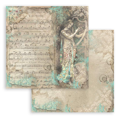 Music - Double-Sided Paper Pad 12"X12"