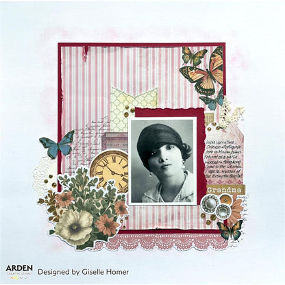 Arden Creative Studio Remembering… Rub-On Transfer Set