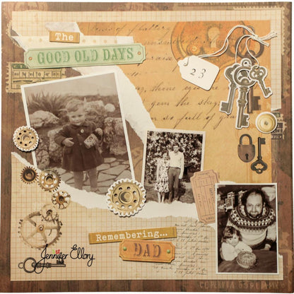 Arden Creative Studio Remembering… Rub-On Transfer Set