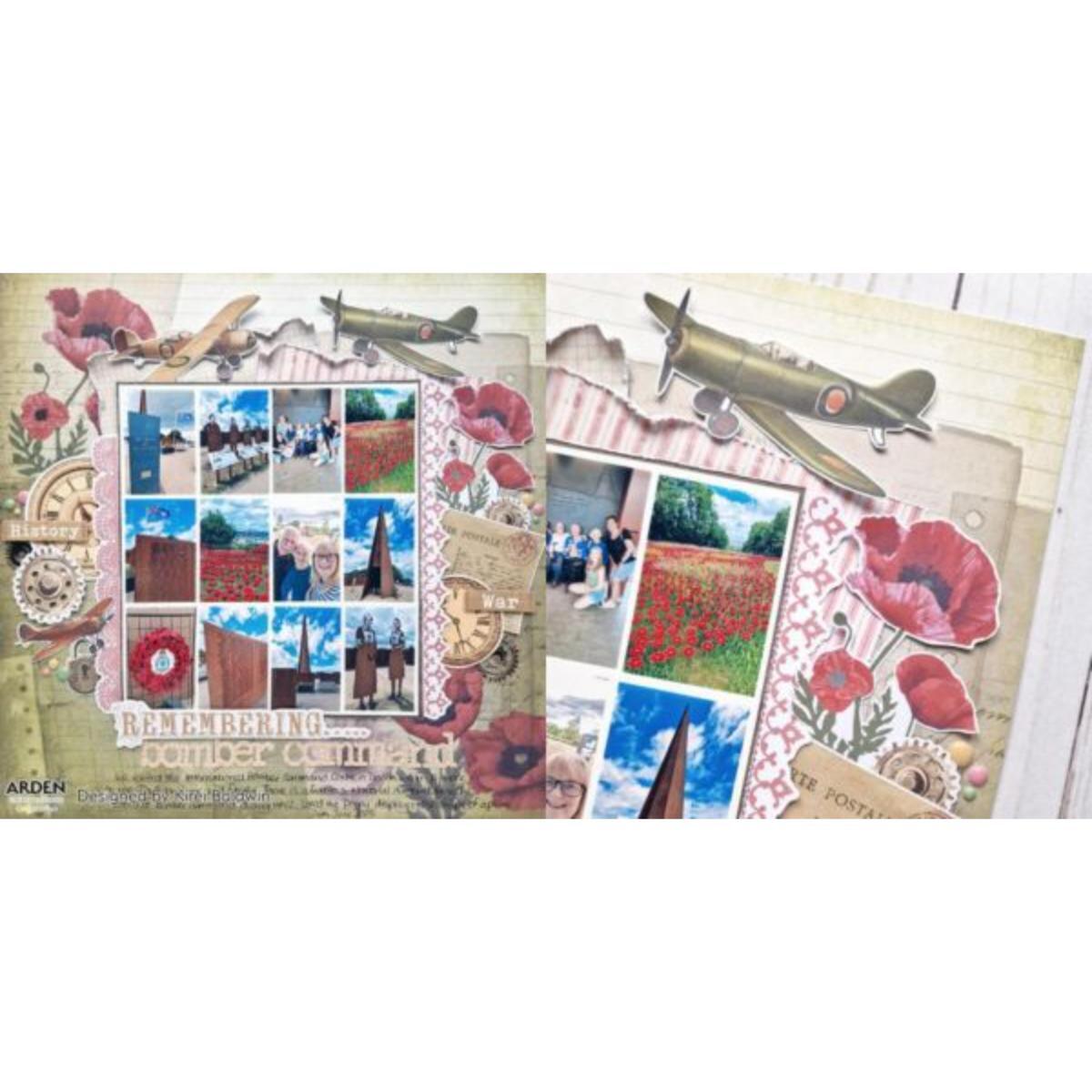 Arden Creative Studio Remembering… Rub-On Transfer Set