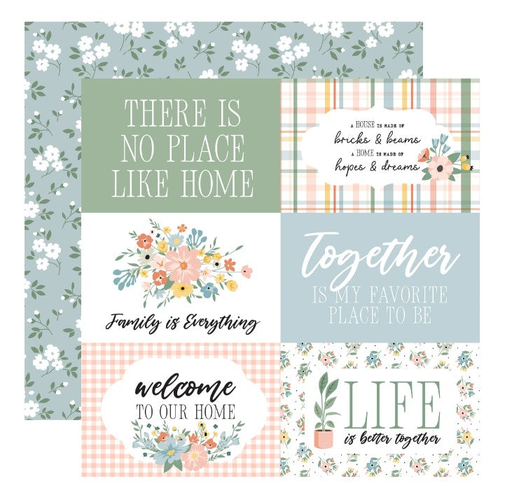 Our Happy Place Collection Paper Pack 12"X12"