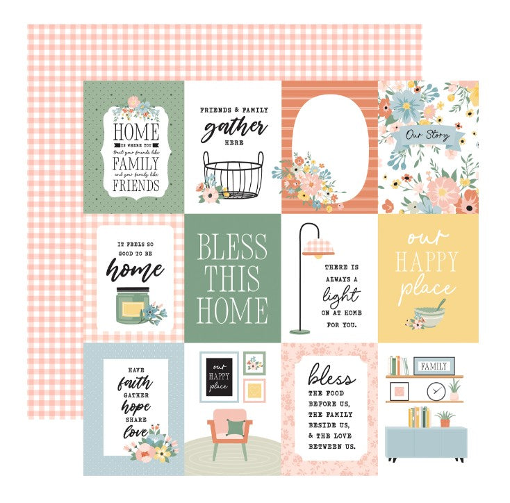 Our Happy Place Collection Paper Pack 12"X12"