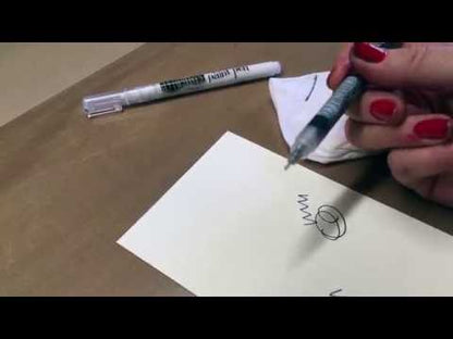 Dylusions Paint Pens Black & White, 2pc