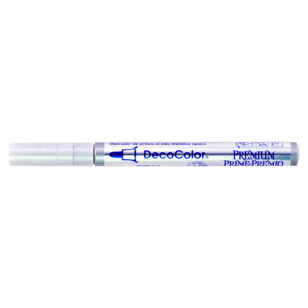 DecoColor Premium Paint Marker Fine - Silver