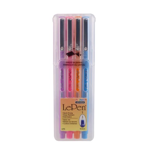 LePen - Brilliant Colours - 4 piece set