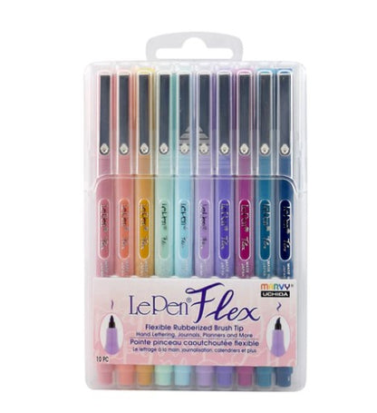 LePen Flex - Pastel Colours - 10 piece set