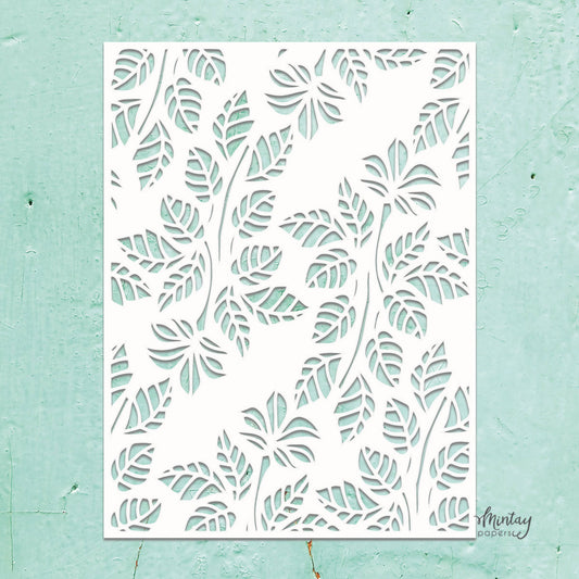 Mintay Kreativa Stencils - Leaves