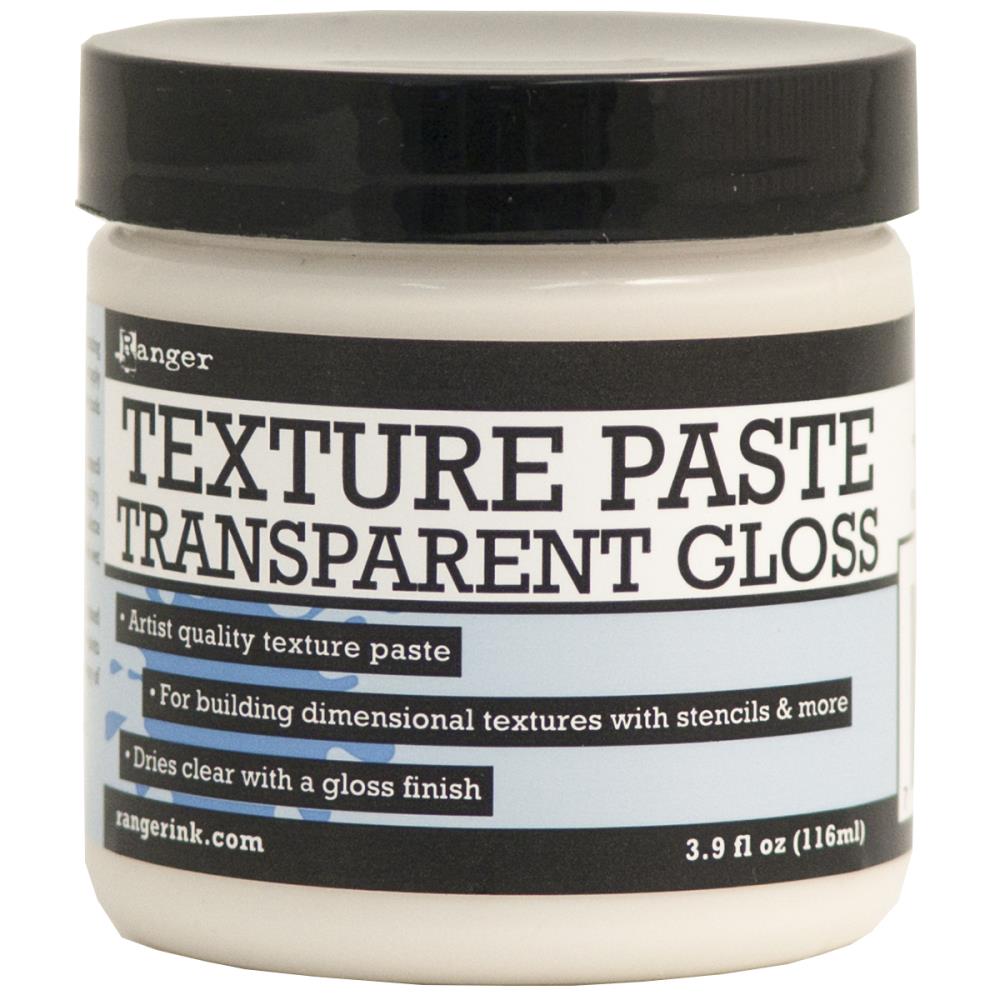 Ranger Texture Paste Transparent Gloss, 4oz