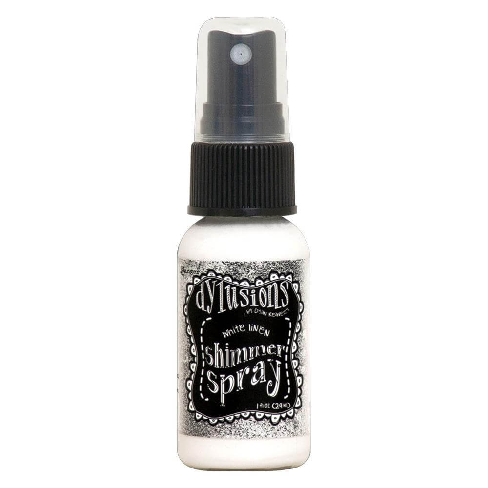 Dylusions Shimmer Spray - White Linen