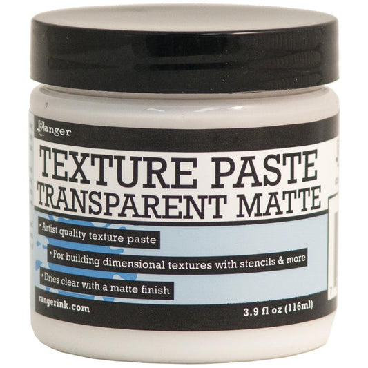 Ranger Texture Paste Transparent Matte, 4oz