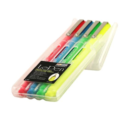 LePen - Neon Colours - 4 piece set