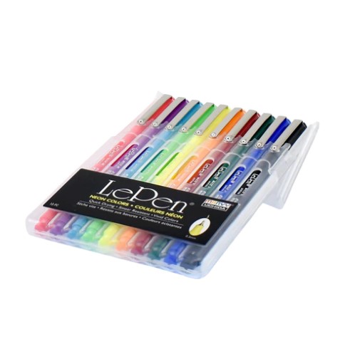 LePen - Neon Mix Colours - 10 piece set