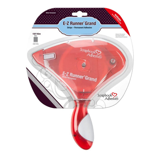 Scrapbook Adhesives E-Z Runner - Grand Permanent Strips - dispenser 45m