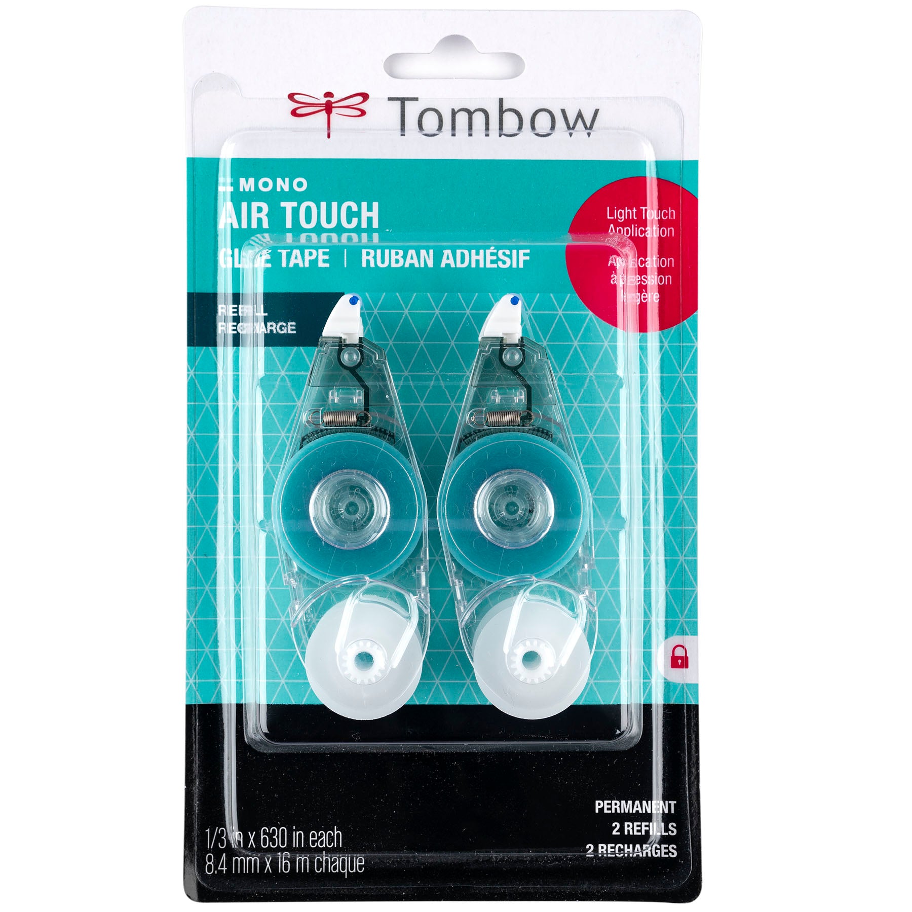Tombow MONO Air Glue Tape - Twin Pack Refill