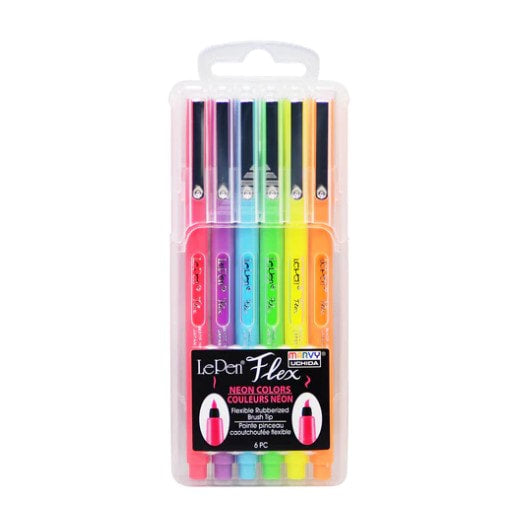 LePen Flex - Neon Colours - 6 piece set