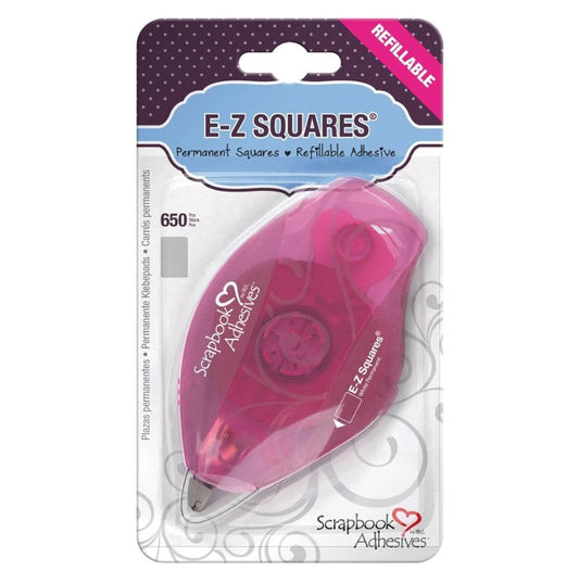 E-Z Square Refillable Dispenser - permanent