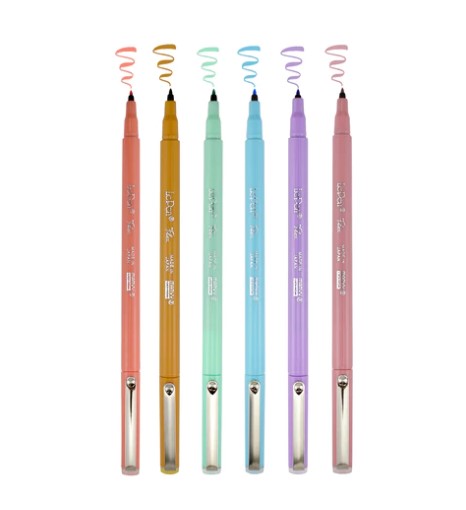 LePen Flex - Pastel Colours - 6 piece set