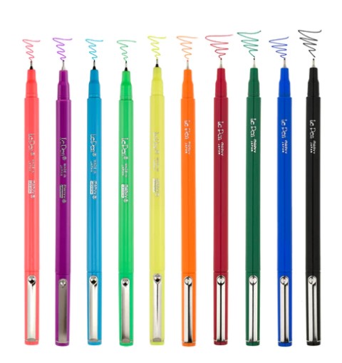 LePen - Neon Mix Colours - 10 piece set