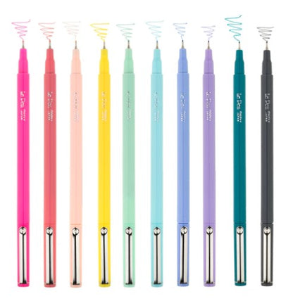 LePen - Pastel Colours - 10 piece set