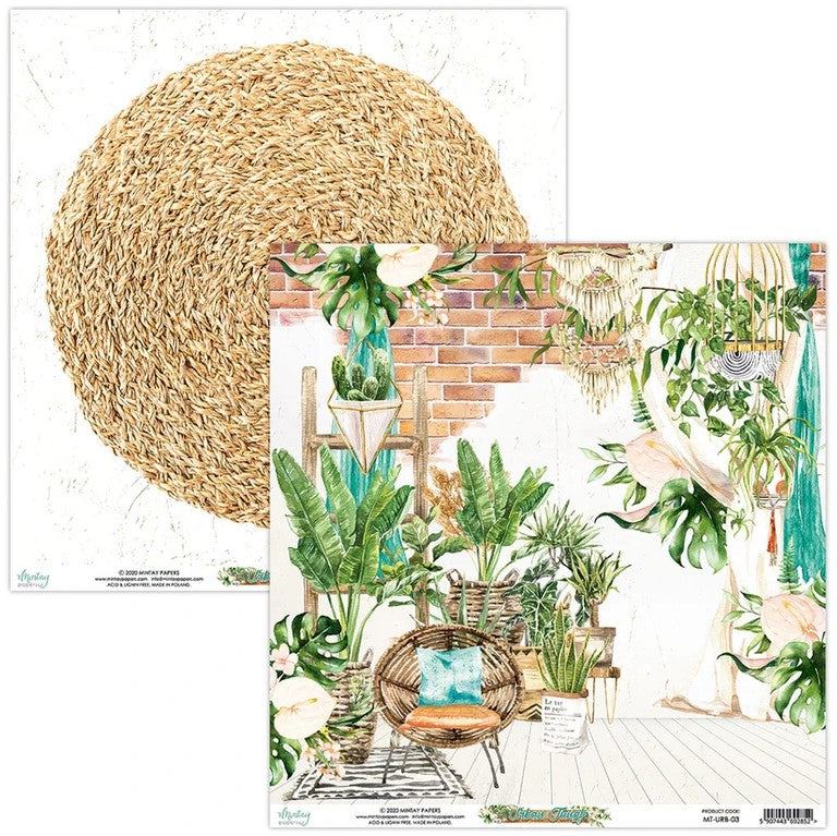 Mintay Papers - Urban Jungle - 12"x12" Scrapbooking Pack